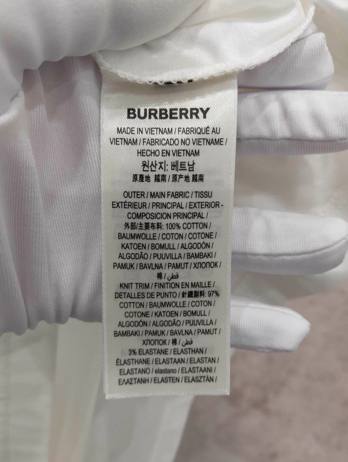 Burberry Burberry logo print crewneck T-shirt S Size US S / EU 44-46 / 1 - 5 Thumbnail