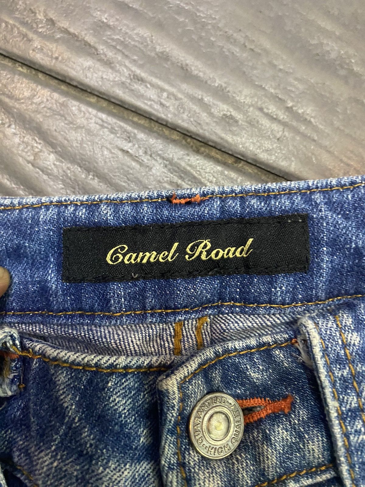 Hysteric Glamour × Japanese Brand × Tornado Mart Flare jeans camel road Boot cut Size US 31 - 6 Thumbnail