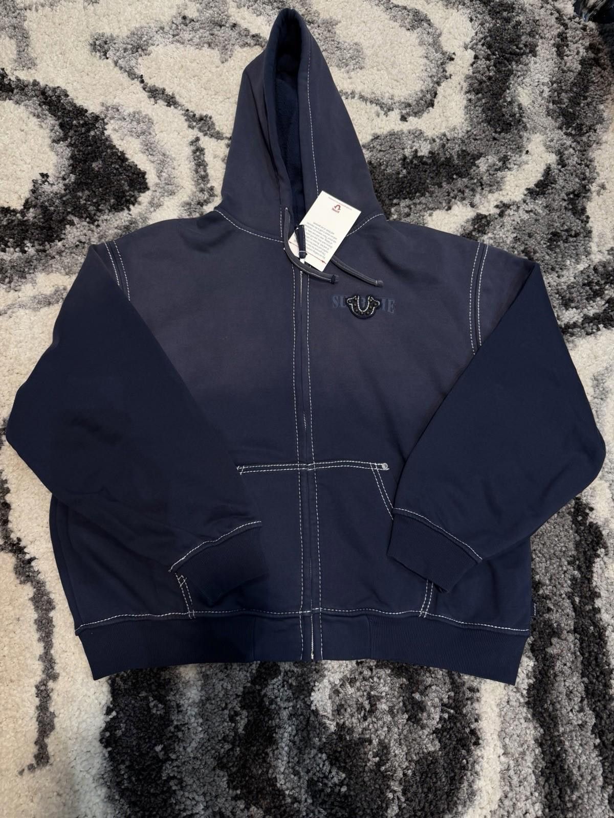 トップス Supreme Pilled Zip Up Hooded Sweatshirt Supreme Pilled Zip Up Hooded Sweatshirt Stone Men's - FW24 - US