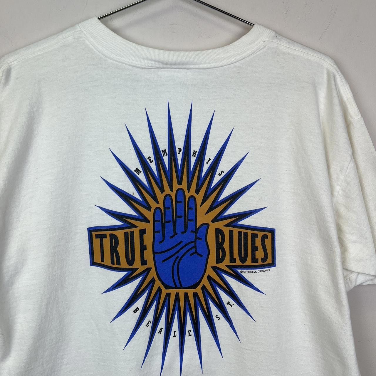 Fruit Of The Loom True Blues Graphic Tee - Classic Style 90s Fruit Size L Size US L / EU 52-54 / 3 - 3 Thumbnail