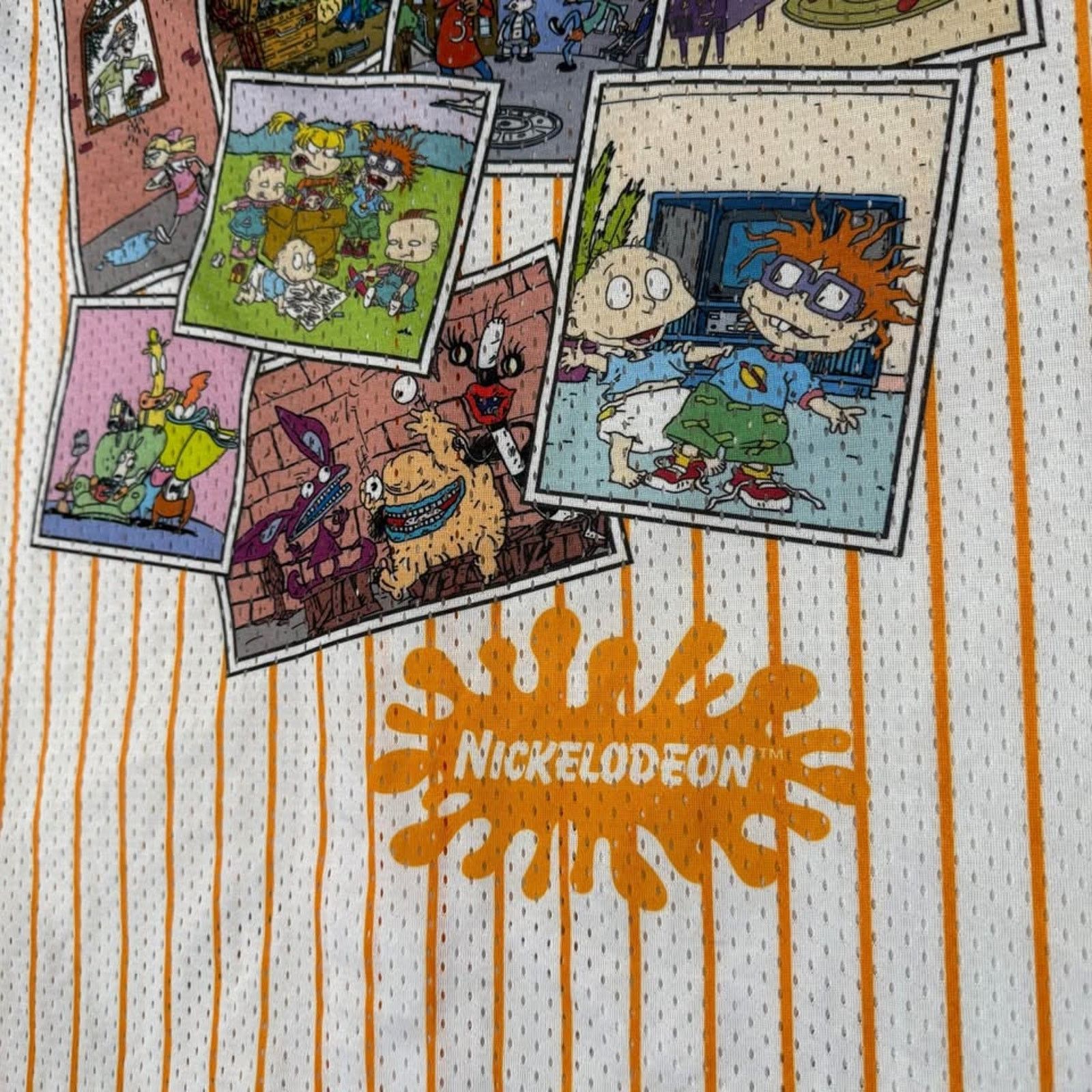 Nickelodeon Nickelodeon y2k Retro Graphic Baseball Jersey Men's Medium Size US M / EU 48-50 / 2 - 8 Thumbnail