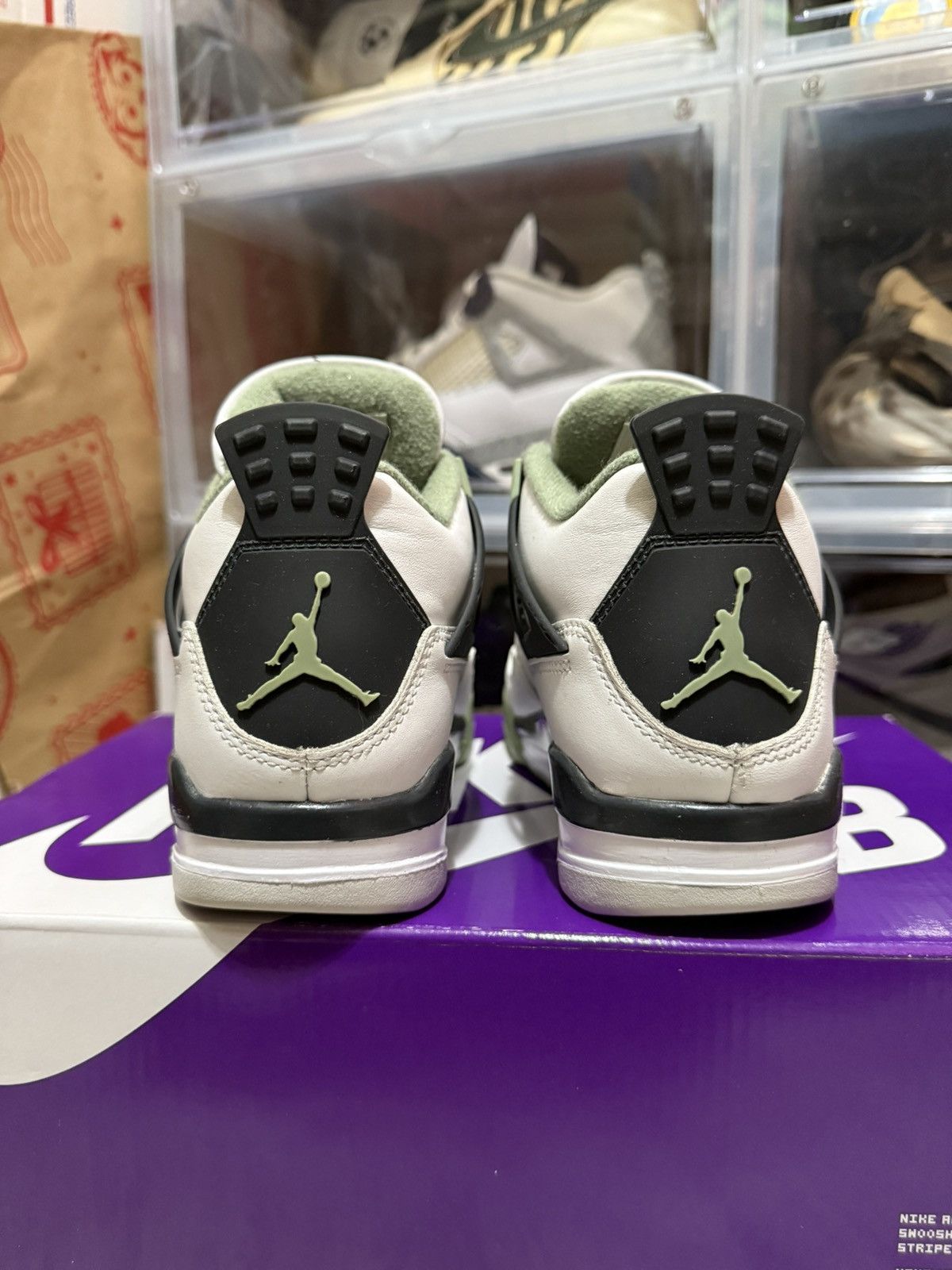 Jordan Brand Air Jordan 4 Retro Seafoam Size US 5.5 / IT 35.5 - 5 Thumbnail