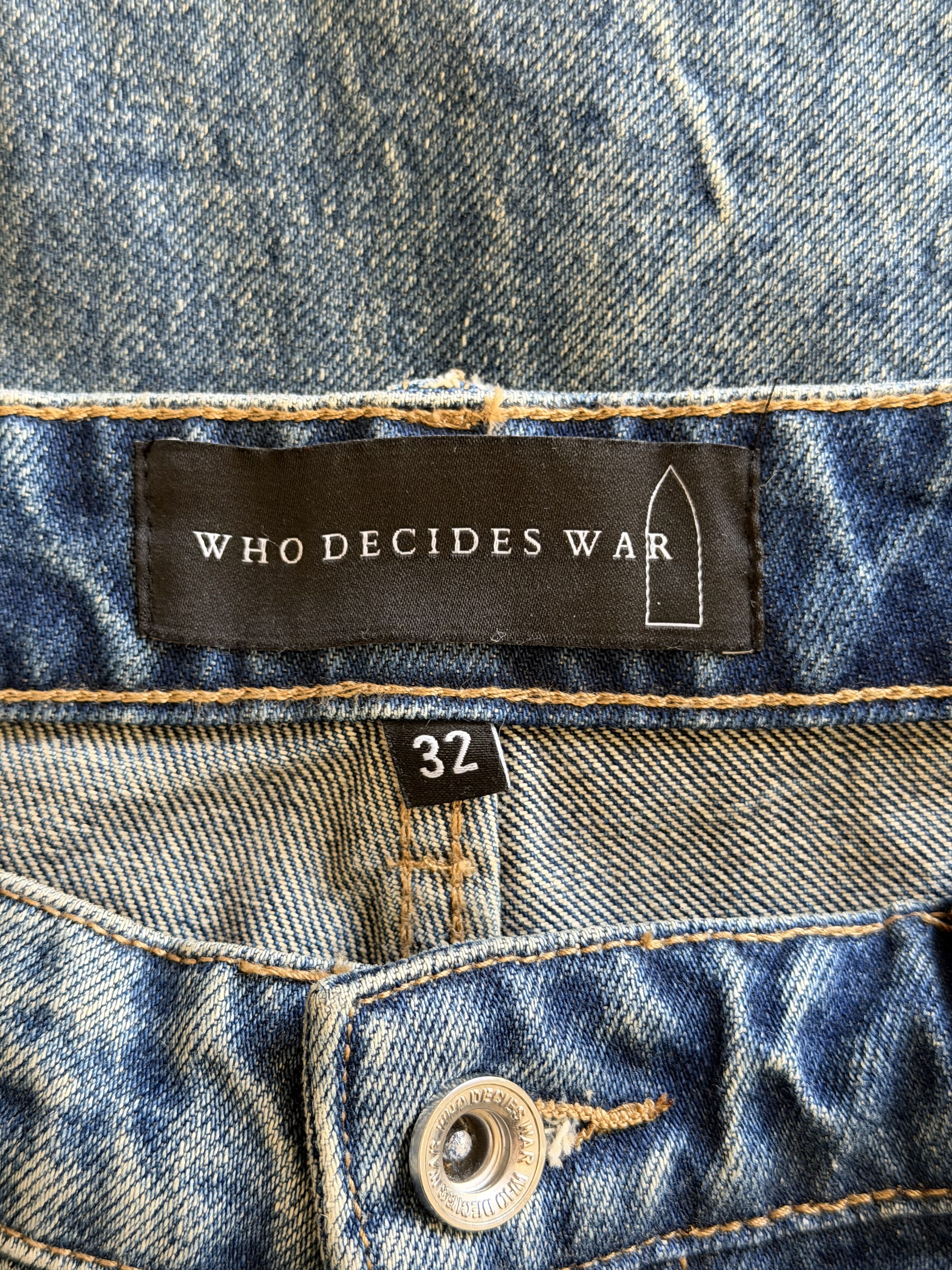 Who Decides War Who Decides War Relaxation Denim Jeans in Blue Size US 34 / EU 50 - 7 Thumbnail