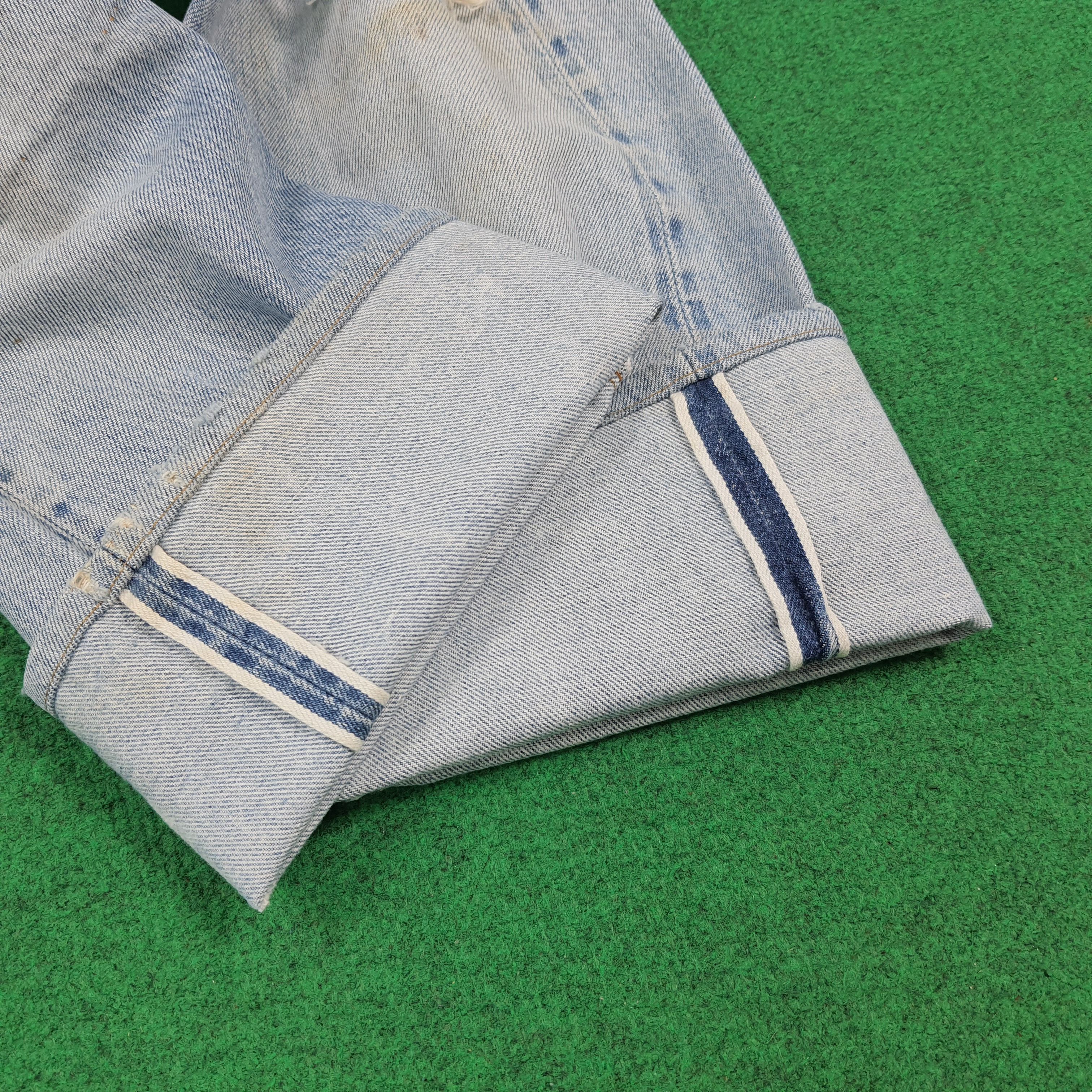 Levi's Vintage Levi's 501 Custom Sashiko Repair Distressed C297N11 Size US 28 / EU 44 - 10 Thumbnail