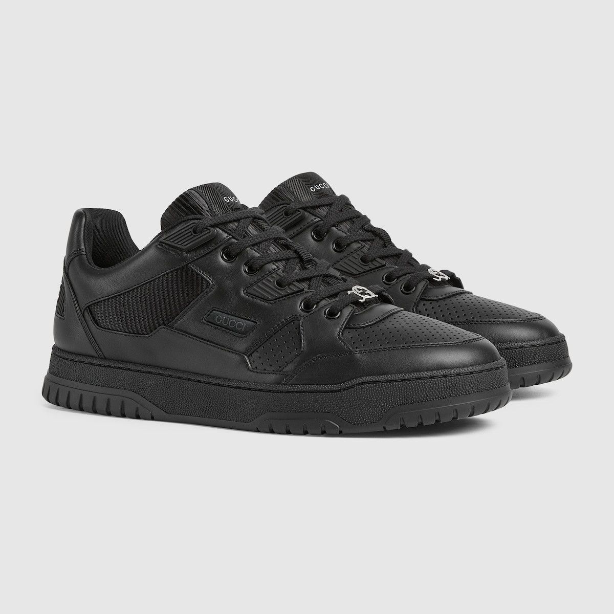 Gucci o1s1wg111025 Low-Top Sneakers in Black Size US 9.5 / EU 42-43 - 2 Thumbnail