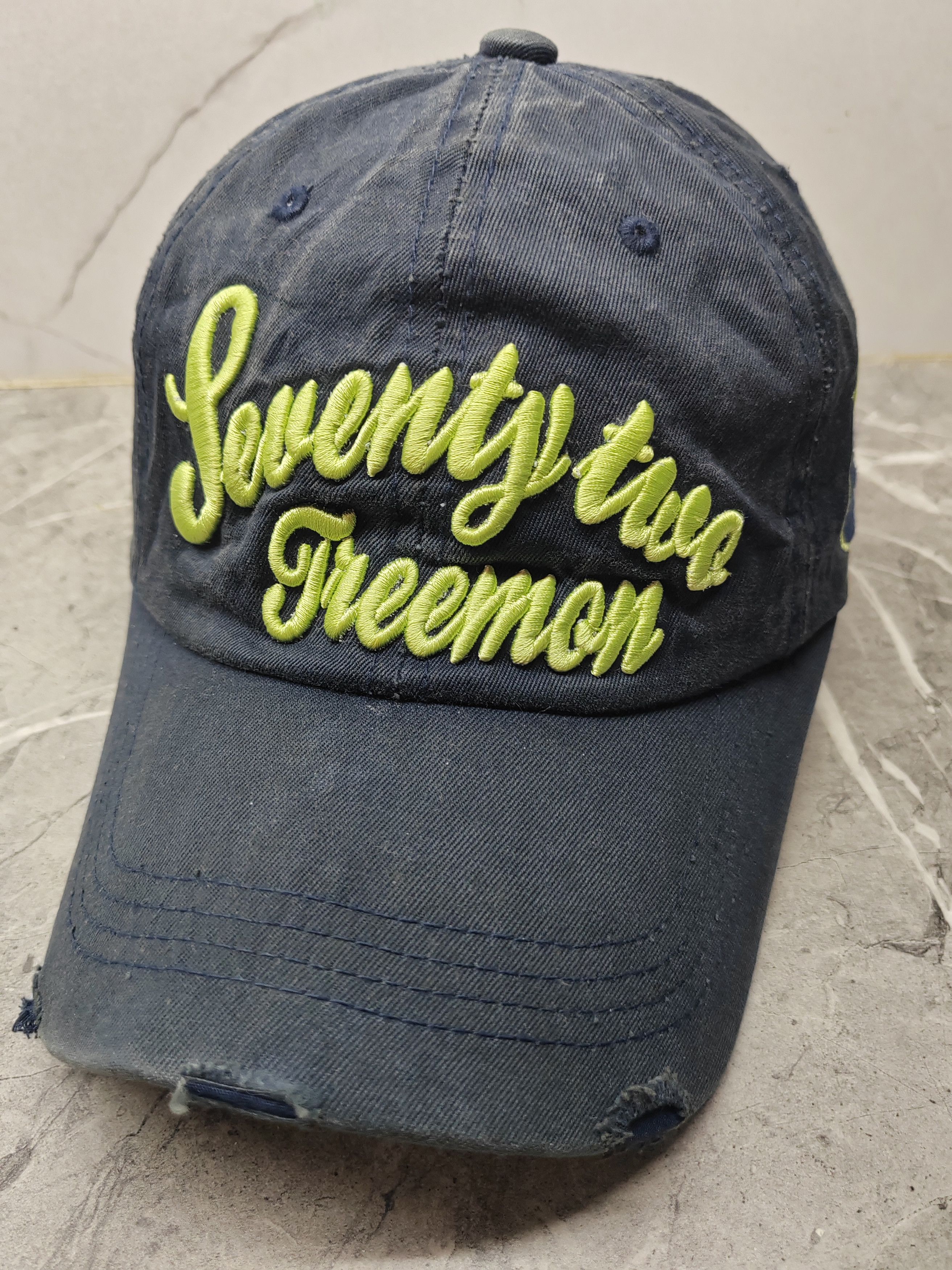 Japanese Brand Vintage Treemon Distressed Style Cap Hat Size ONE SIZE - 1 Thumbnail