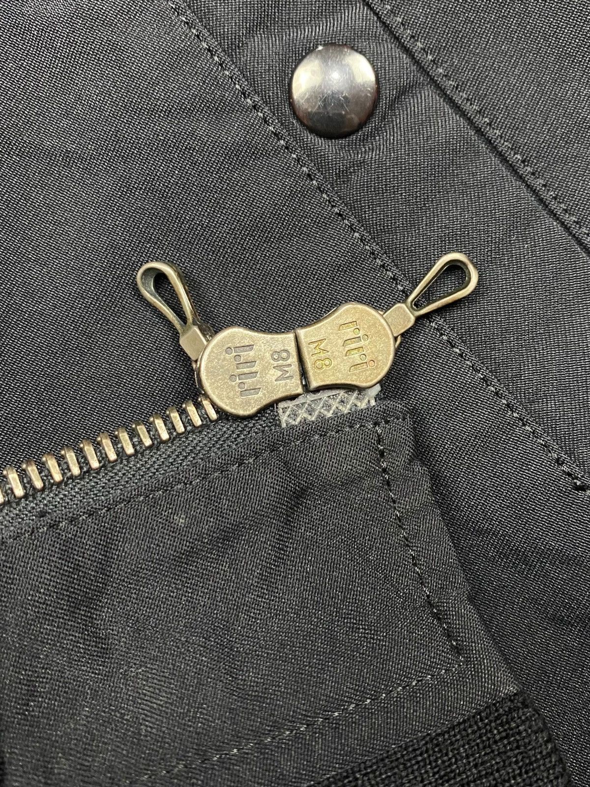Attachment 2000s Attachment - Riri Zips Bomber Work Jacket Size US M / EU 48-50 / 2 - 13 Thumbnail