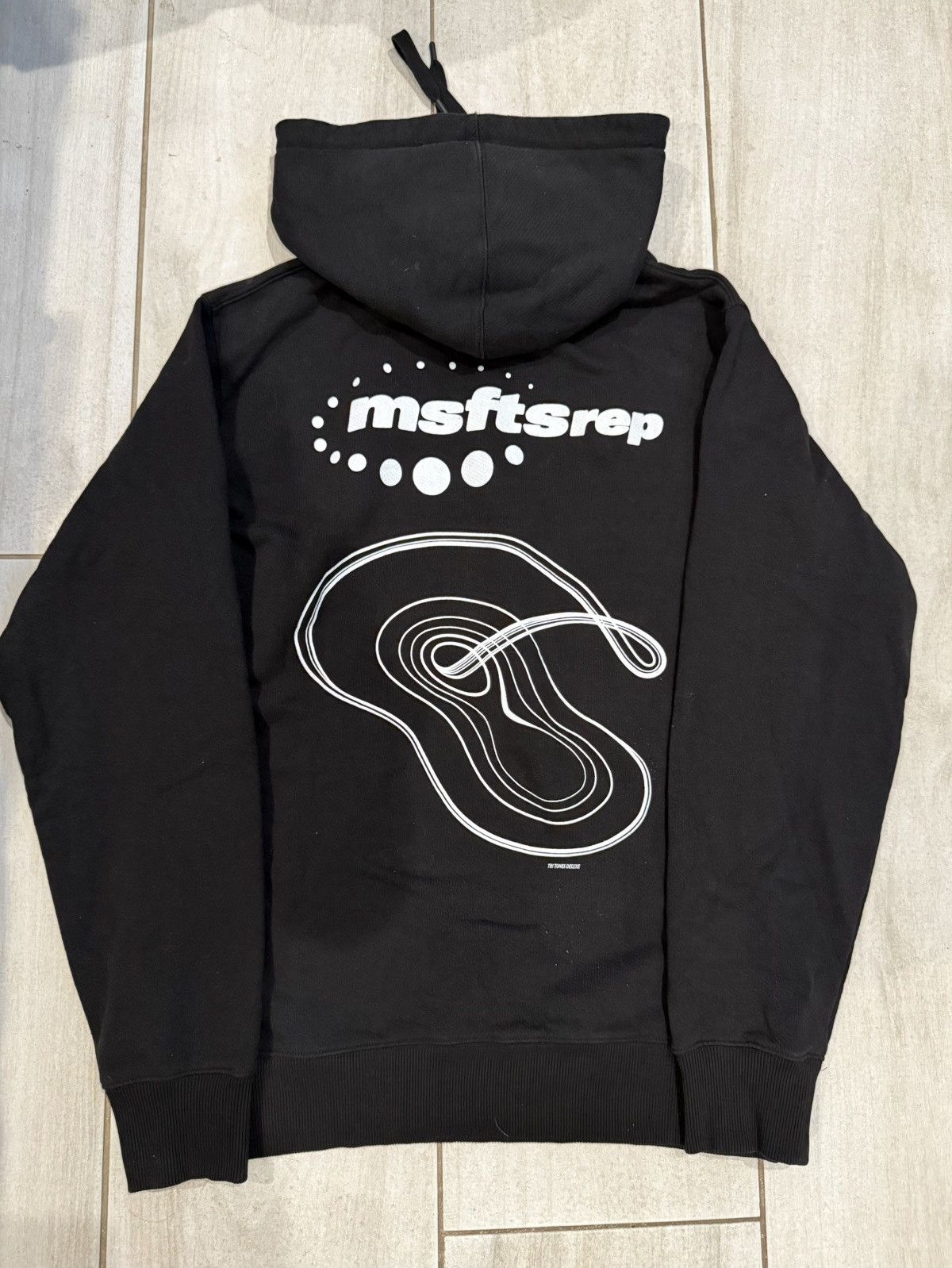 Jaden Smith × Msftsrep Msftsrep FW/21 Black Astrosquiggle Logo Hoodie Size US S / EU 44-46 / 1 - 6 Thumbnail