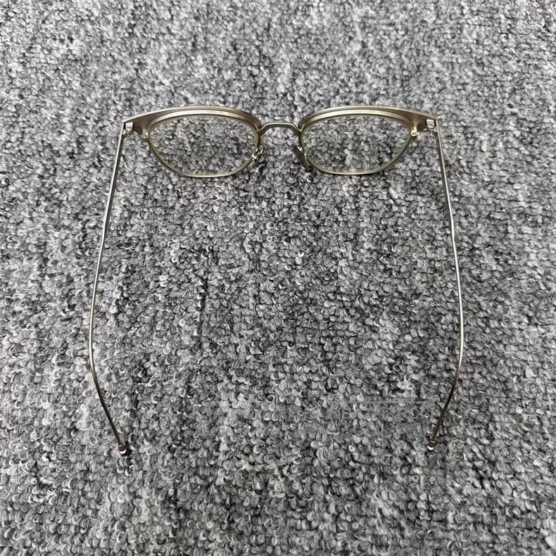 Thom Browne Thom Browne Three-color striped thin frame glasses Size ONE SIZE - 3 Thumbnail