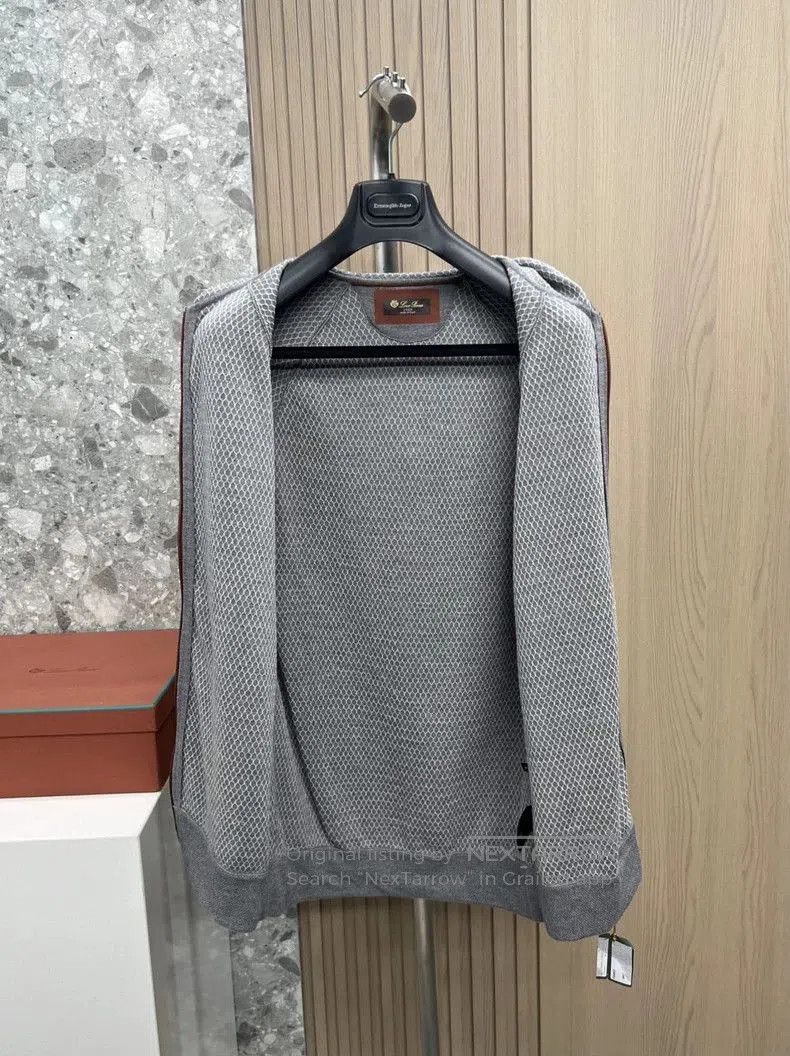 Loro Piana Loro Piana Wool Knit Zip Hoodie Jacket. Size US S / EU 44-46 / 1 - 4 Thumbnail
