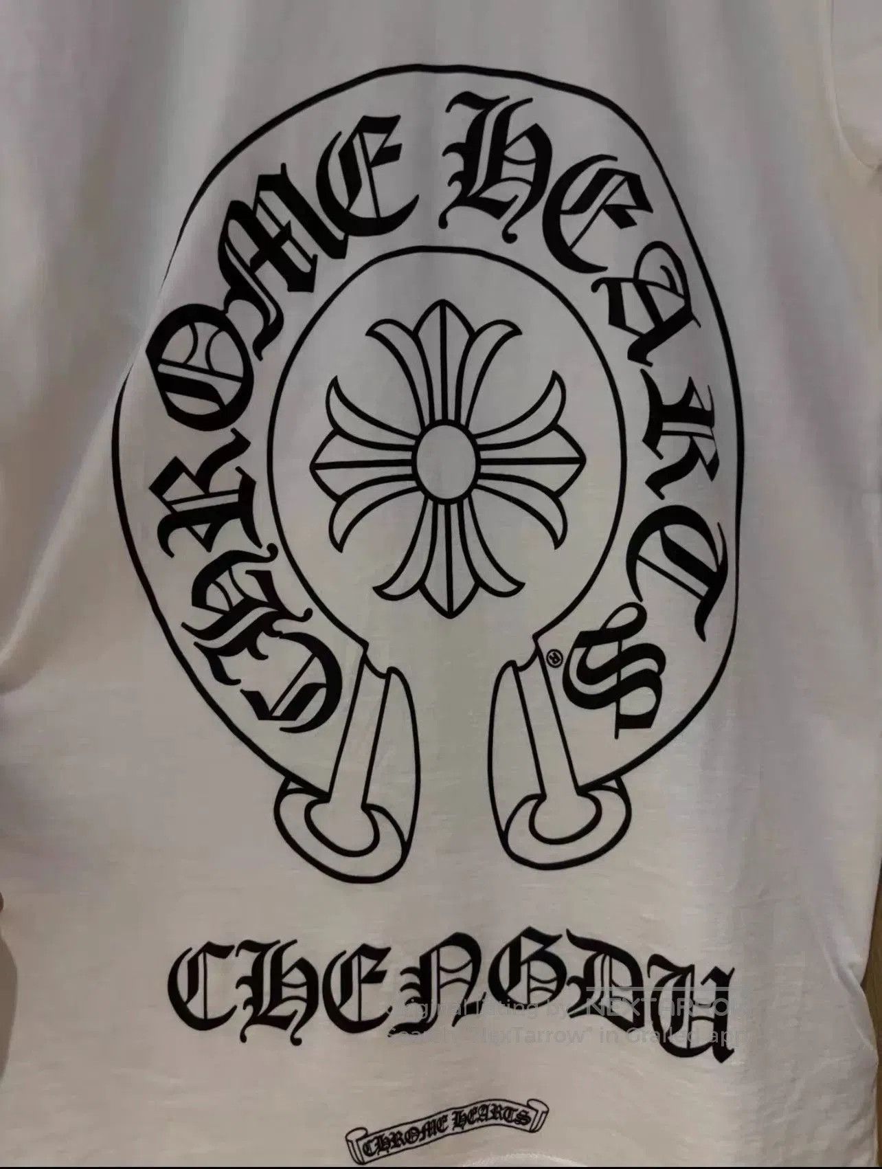 Chrome Hearts Chrome Hearts White Chengdu Limited Horseshoe Tee. Size US S / EU 44-46 / 1 - 5 Thumbnail
