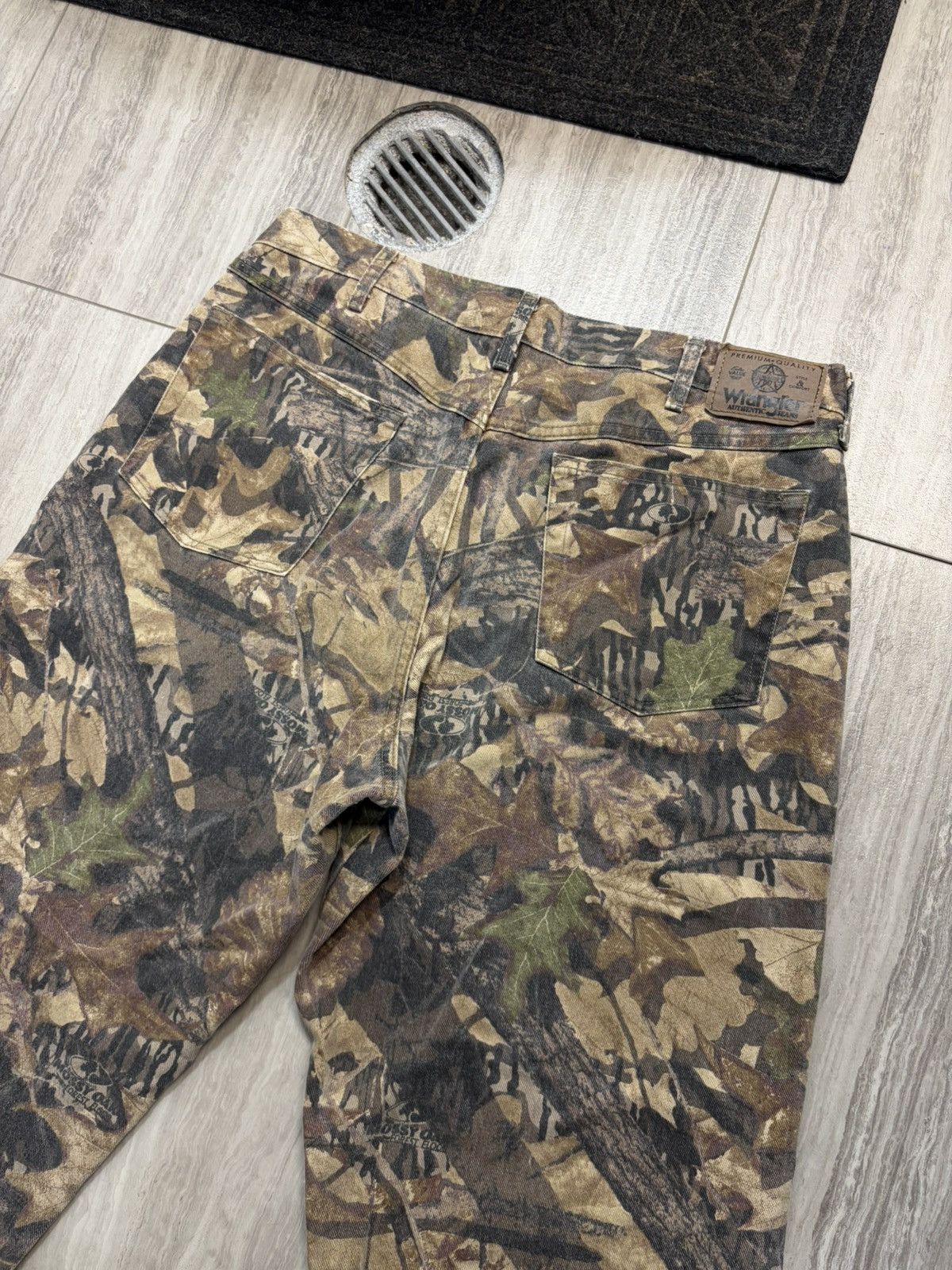 Other Wrangler Camo Double Knee Pants Size US 36 / EU 52 - 3 Thumbnail