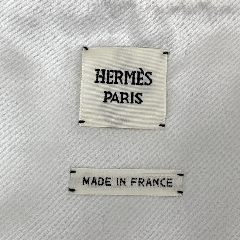 Hermes Hermes Light Blue Silk Printed Collar Zipper Long Sleeve J Size XS / US 0-2 / IT 36-38 - 6 Thumbnail