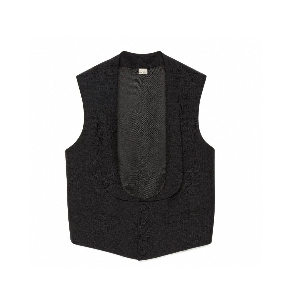 Gucci Gucci Black check vest Size US M / EU 48-50 / 2 - 10 Thumbnail