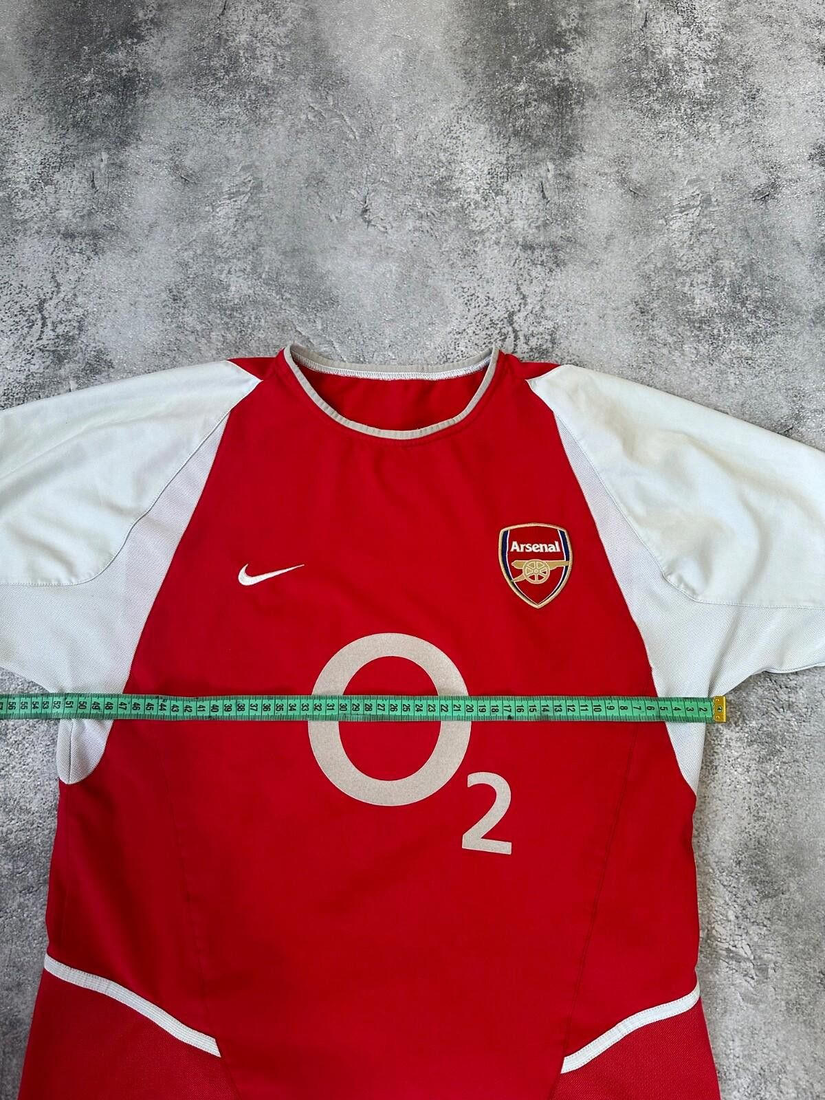 Nike Arsenal 2002/2004 Nike Home Football Shirt Soccer Jersey S Size US S / EU 44-46 / 1 - 7 Thumbnail