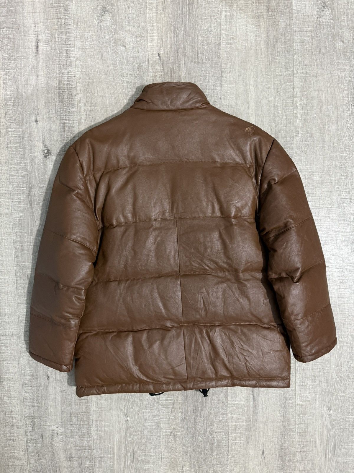 Avirex Avirex usa leather puffer goose down jacket Size US M / EU 48-50 / 2 - 10 Thumbnail