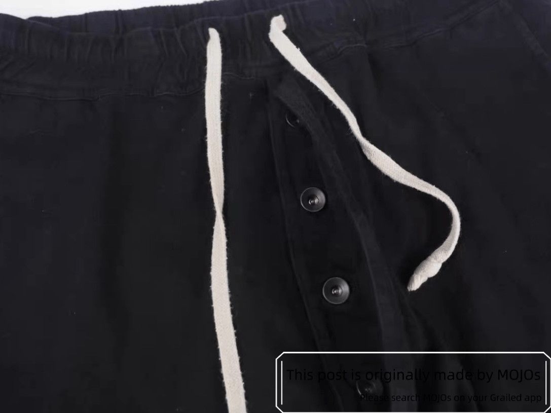 Rick Owens Drkshdw Sz XS Rick Owens Drkshdw 16SS Drawstring Cropped Trousers Size US 30 / EU 46 - 3 Thumbnail