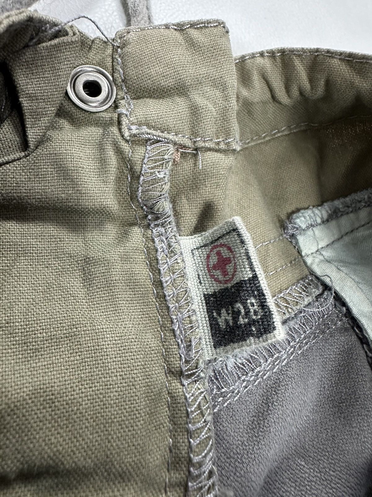 Japanese Brand Toughjeansmith Nice hybrid Pants low rise drawstring waist Size US 29 - 9 Thumbnail