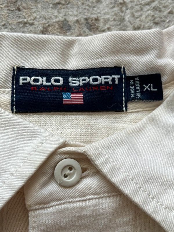 Polo Ralph Lauren OG Ralph Lauren Polo Sport Rugby Shirt Sz XL Vintage 90s Size US XL / EU 56 / 4 - 4 Thumbnail