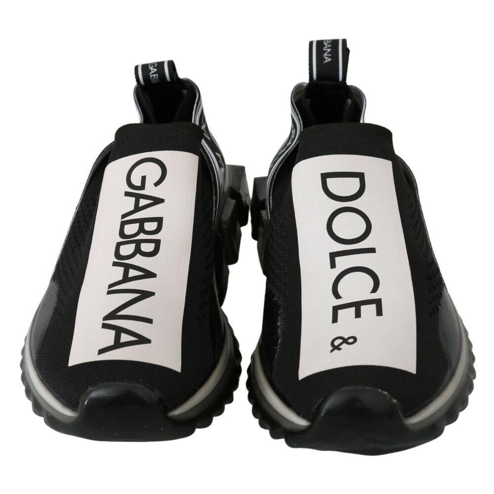 Dolce & Gabbana Dolce & Gabbana Dapper Black Casual Sport Sneakers Size US 6 / EU 39 - 6 Thumbnail
