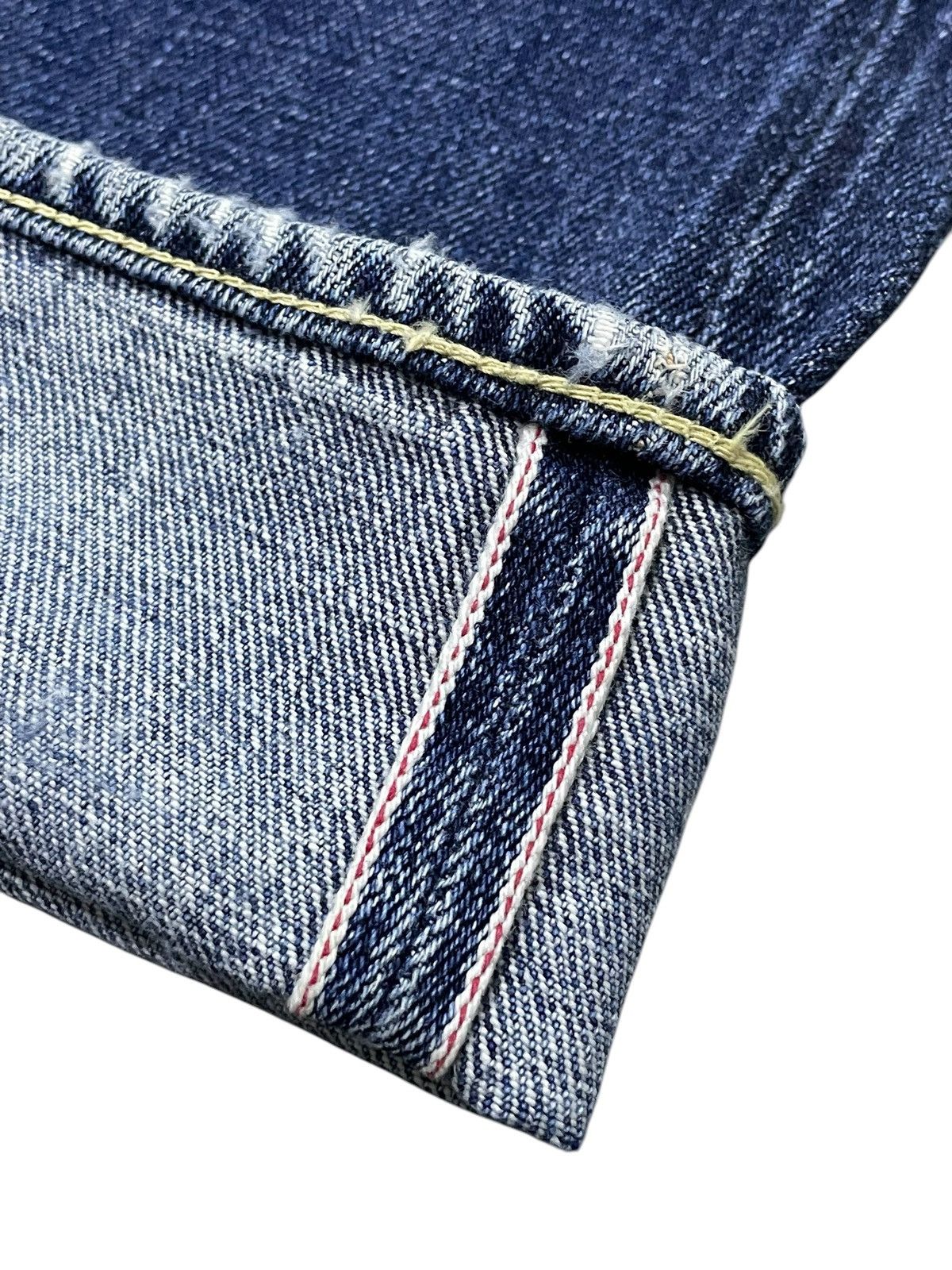LVC × Levi's × Vintage Vintage Levis Big E 501 LVC 40s Jerky Tabs Selvedge Jeans Size US 30 / EU 46 - 4 Thumbnail
