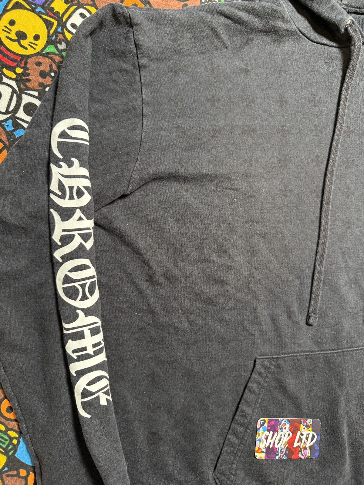 Chrome Hearts Chrome Hearts Black Monogram Pullover Hoodie Size US XXL / EU 58 / 5 - 4 Thumbnail