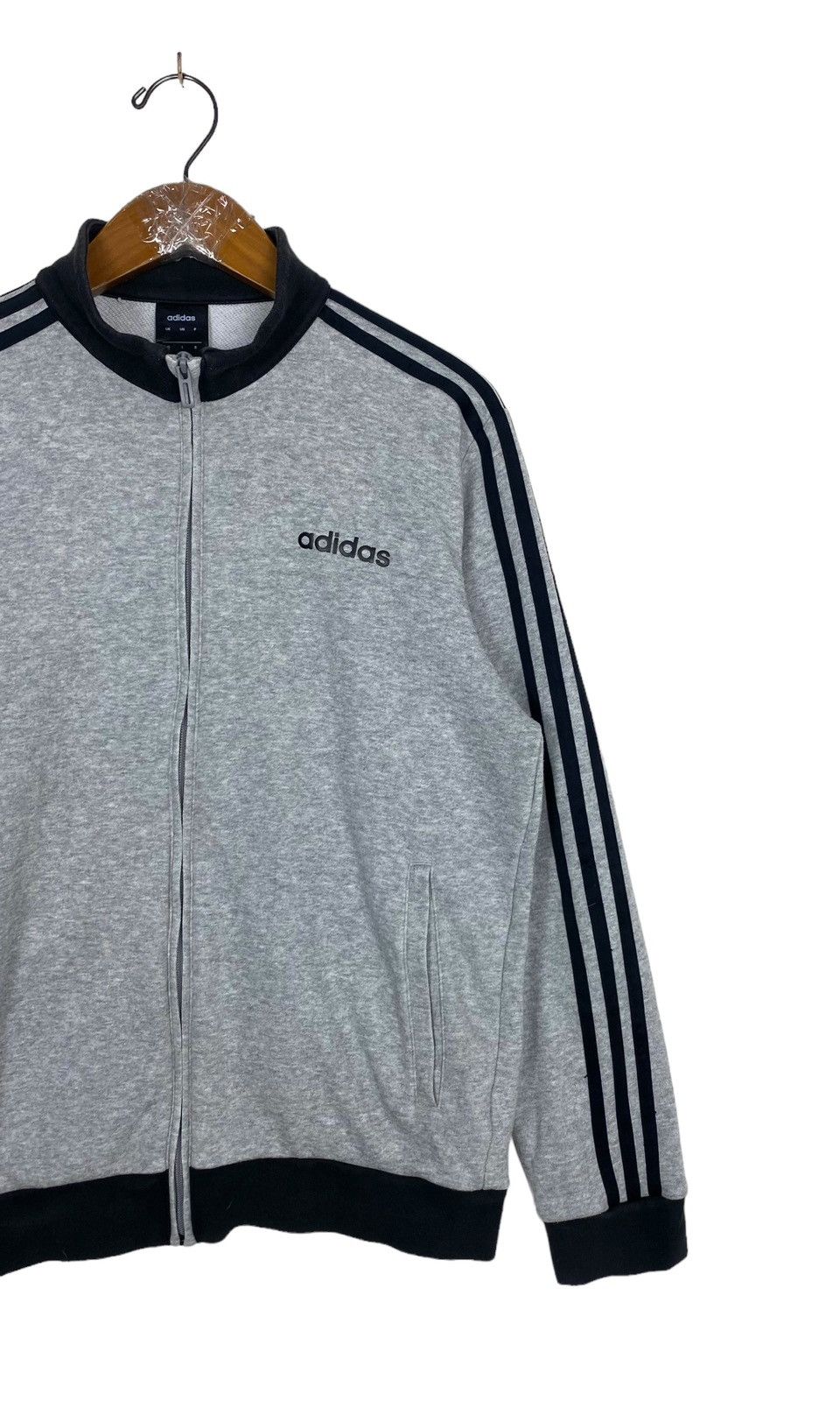 Adidas Rare‼️ Adidas Stripe Pullover Zipper Sweater Size US S / EU 44-46 / 1 - 3 Thumbnail
