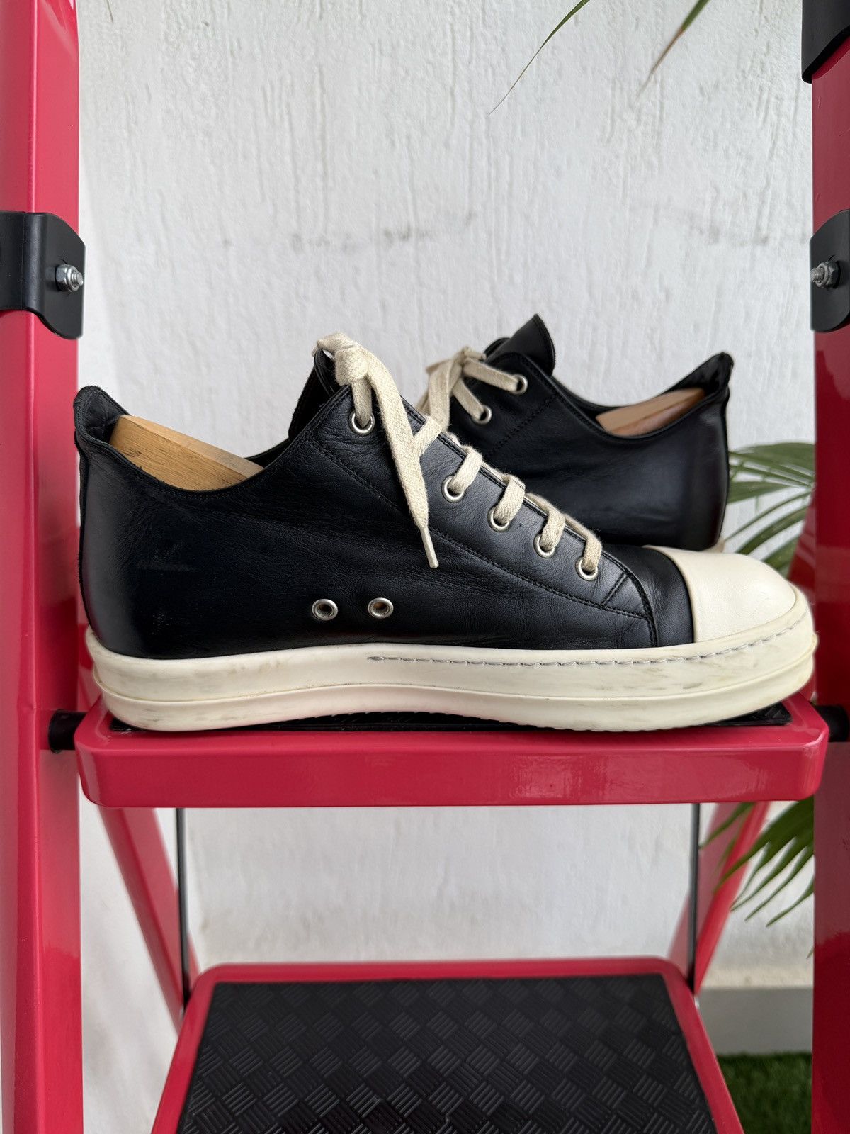 Rick Owens Mainline leather Ramones Size US 9.5 / EU 42-43 - 12 Thumbnail
