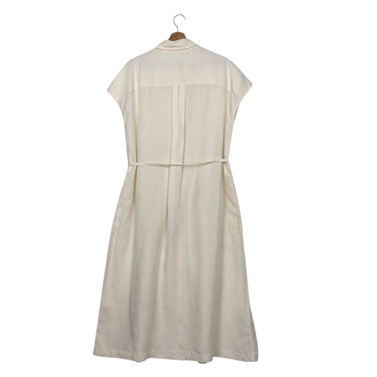 Japanese Brand UNIQLO × CDC Cream Structured Silhouette Shirt Dress – XL Size XL / US 12-14 / IT 48-50 - 9 Thumbnail