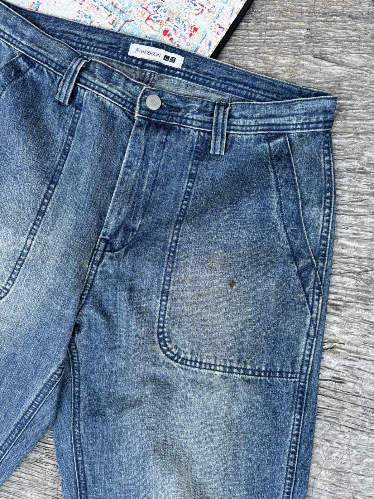 JW Anderson JW ANDERSON fatigue loose cut denim Size US 32 / EU 48 - 2 Thumbnail