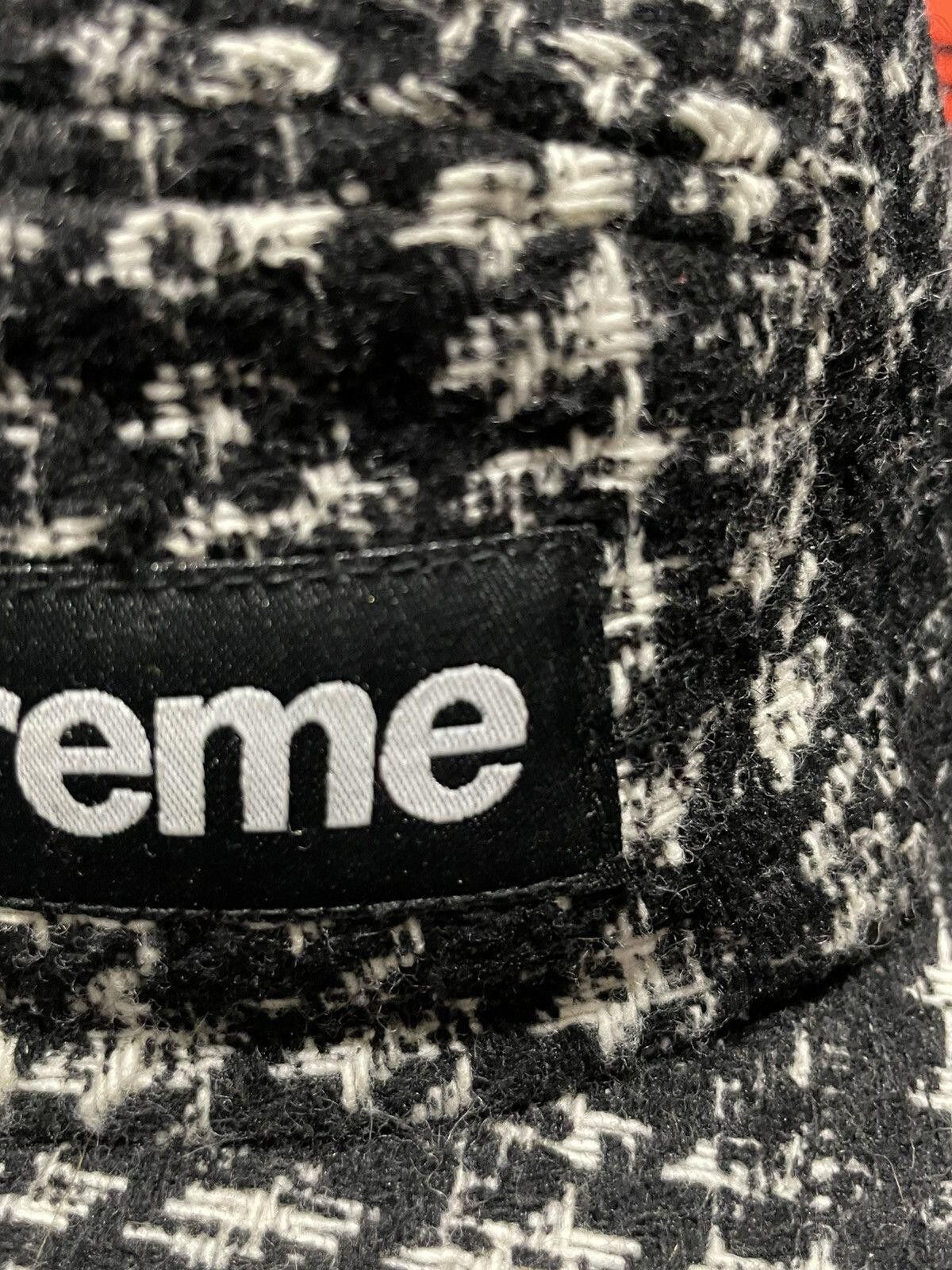 Supreme Supreme 5 Panel box logo black white whool woven hat Size ONE SIZE - 2 Thumbnail