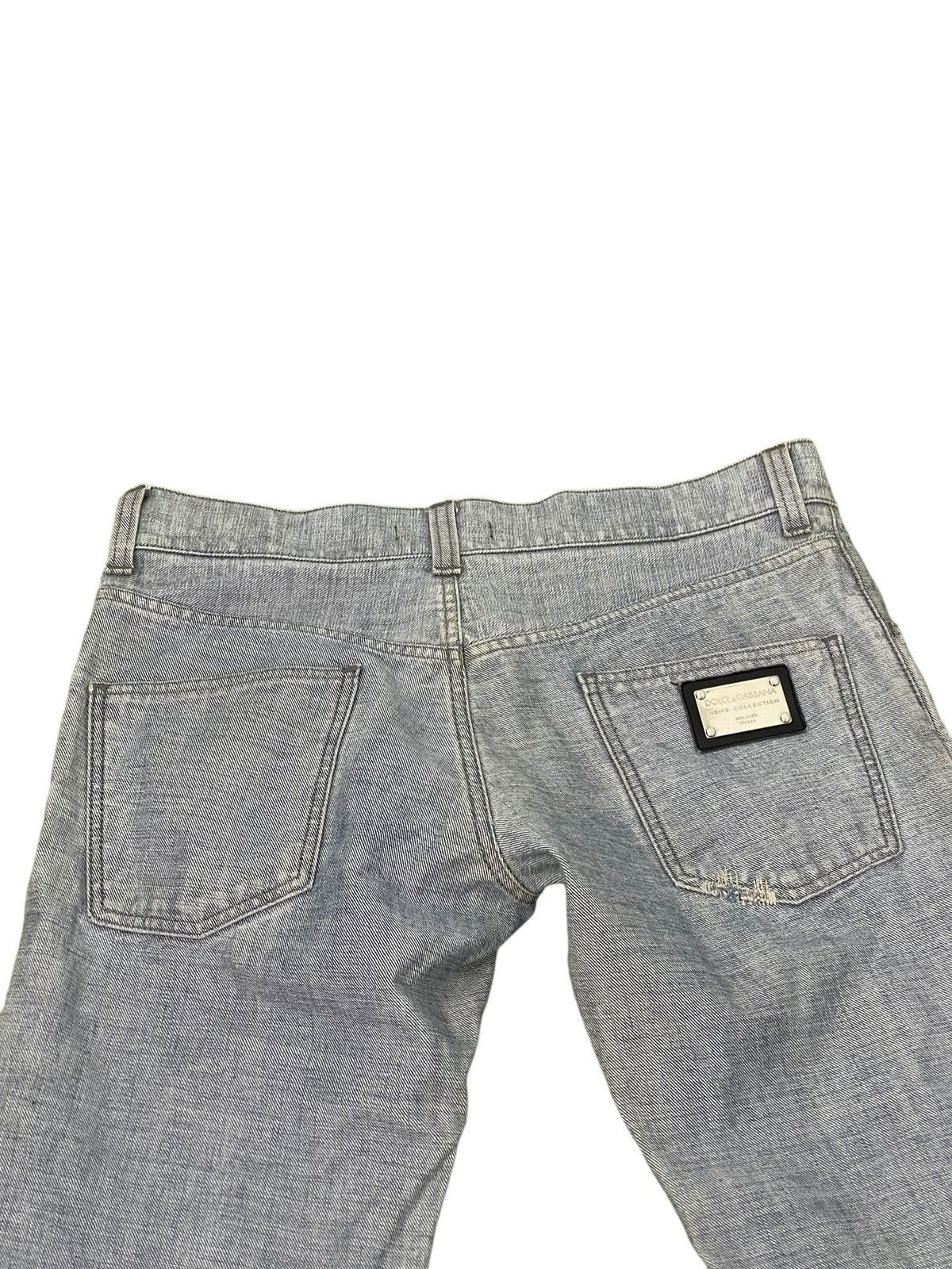 Dolce & Gabbana Reverse Denim Dolce & Gabbana Slim Jeans Low Rise 8🟦9 Size US 32 / EU 48 - 6 Thumbnail