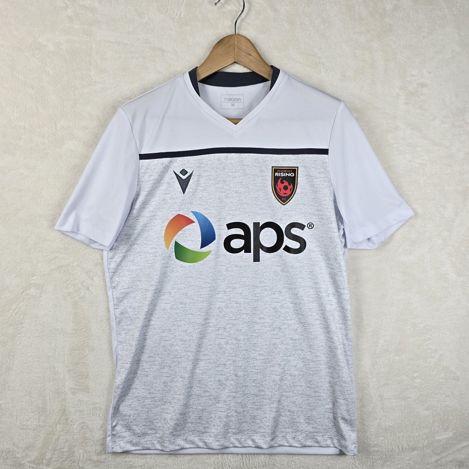 Macron Phoenix Rising APS Macron Soccer Training Jersey Medium Size US M / EU 48-50 / 2 - 2 Thumbnail