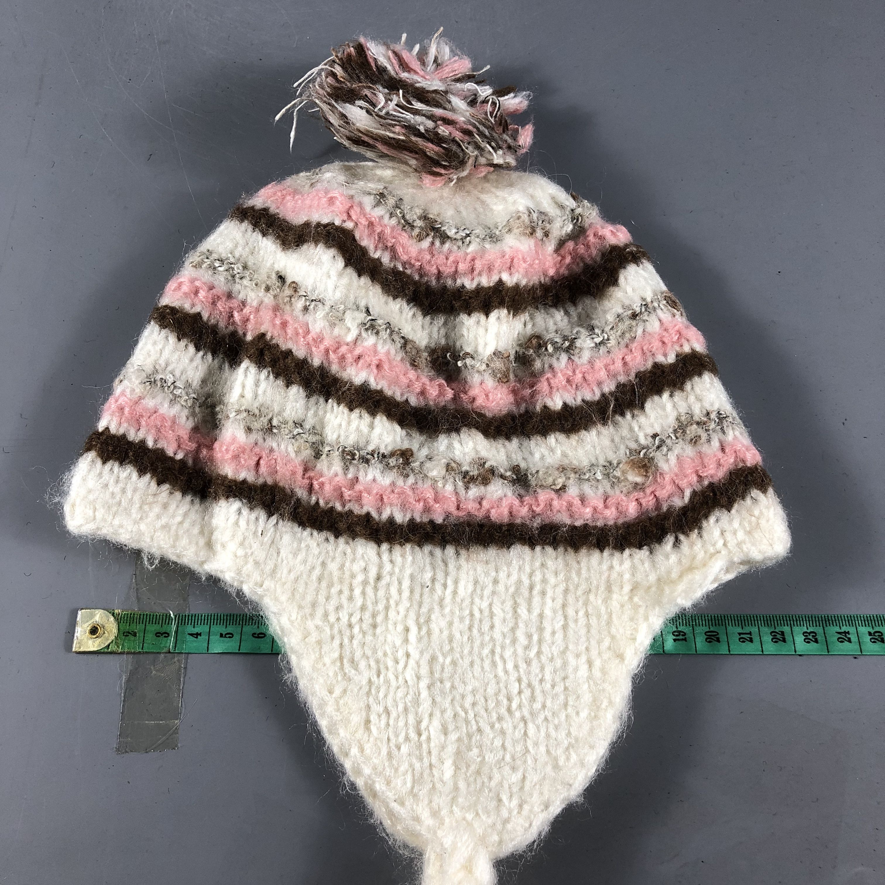 Vintage Aurelia Kobe Earflap Bobble Beanie Snowcap Snow Hat B535 Size ONE SIZE - 3 Thumbnail