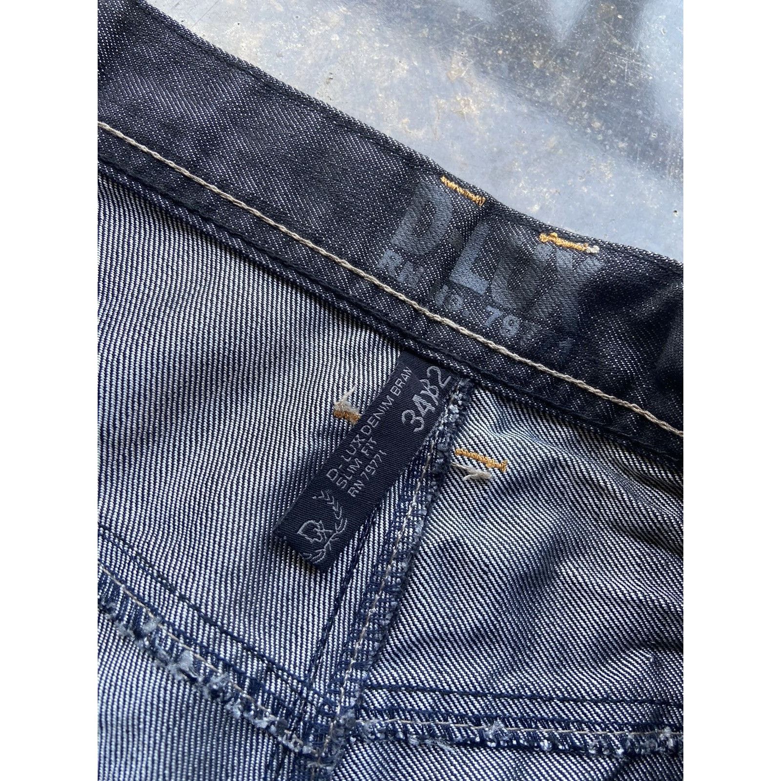 Affliction Crazy Vintage Y2K Embroidered Affliction Style Goth Jeans Size US 34 / EU 50 - 6 Thumbnail