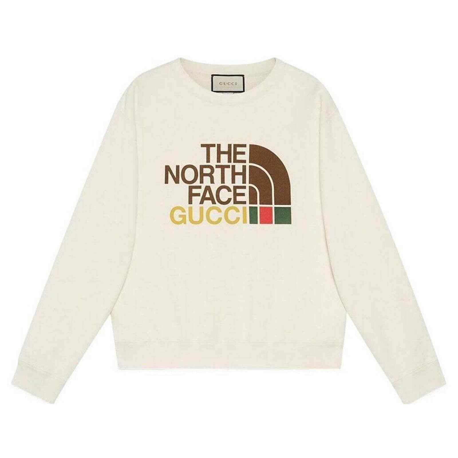The North Face Gucci Collab Crewneck Sweater Pullover S