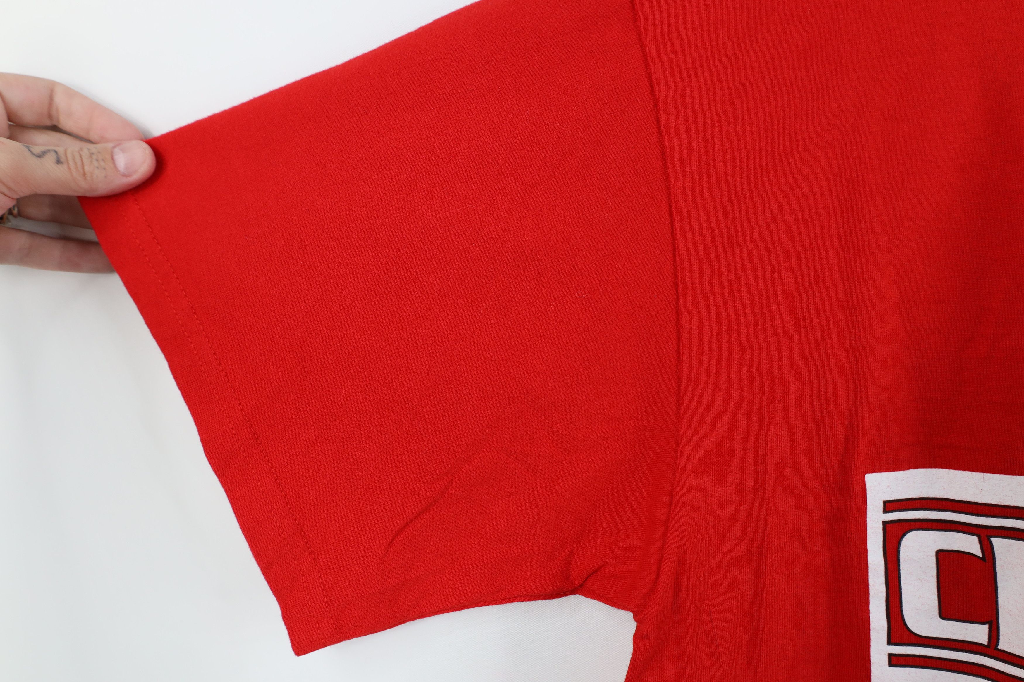Vintage Vintage Y2K 2003 Edition Detroit Red Wings Hockey T-Shirt Size US L / EU 52-54 / 3 - 8 Thumbnail