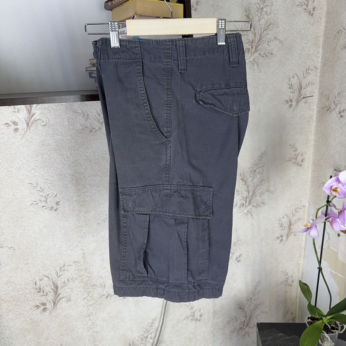 Carhartt × Carhartt Wip × Vintage 💥Vintage Carhartt WIP Baggy Regular Cargo Bermuda Shorts 90s Size US 34 / EU 50 - 13 Thumbnail