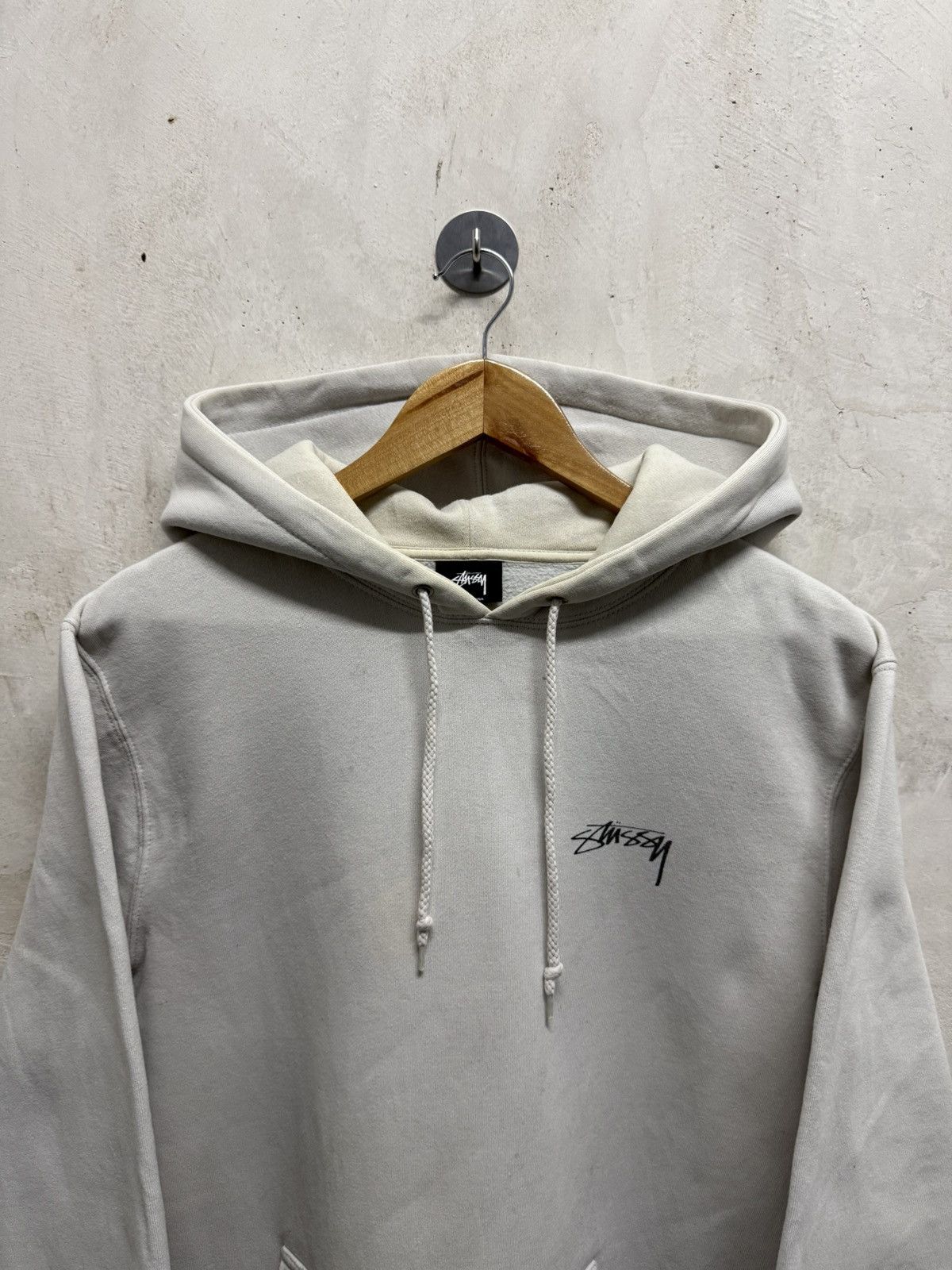 Stussy 2000s Stussy Signature Big Logo Hoodie Size US L / EU 52-54 / 3 - 4 Thumbnail