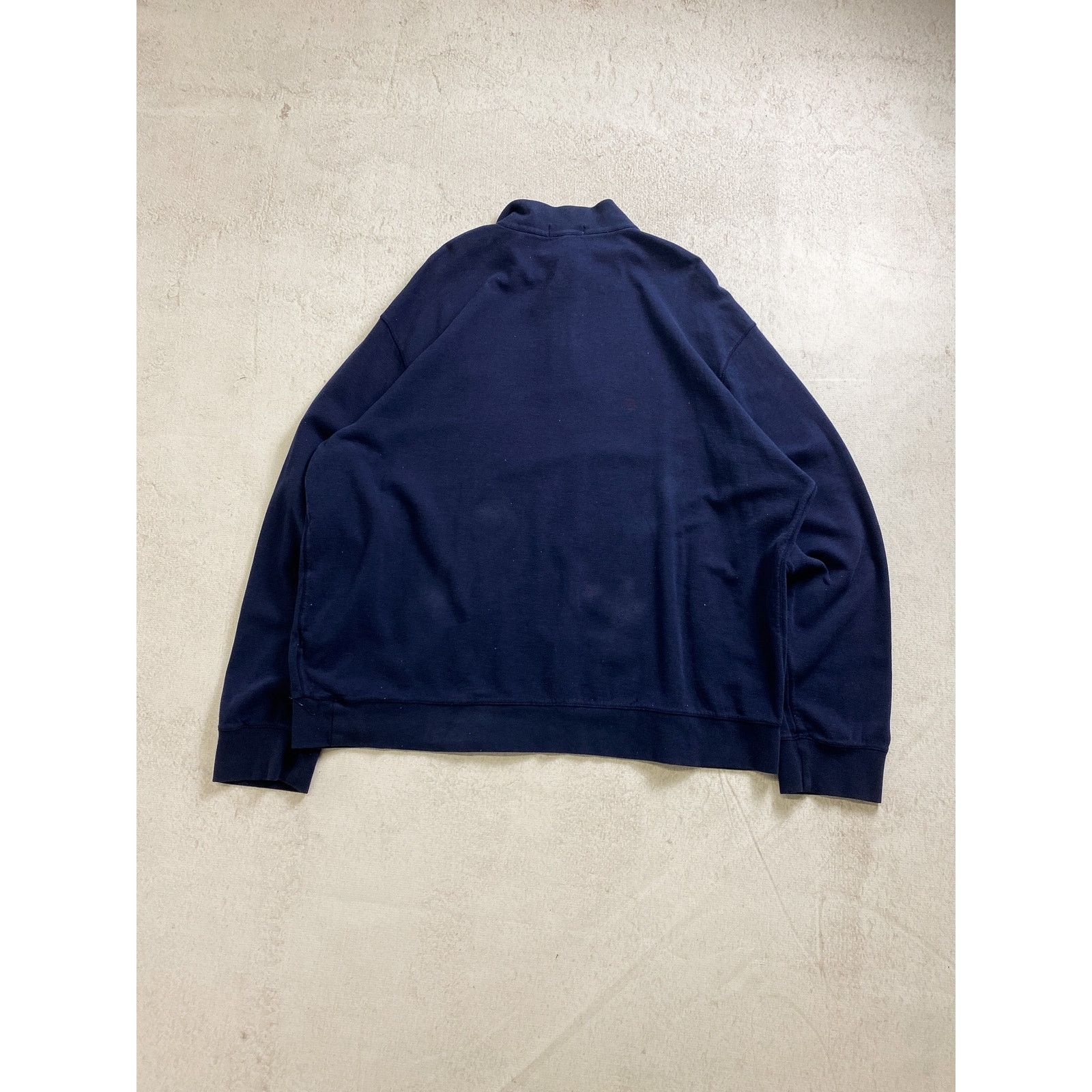 Polo Ralph Lauren Vintage 90s Polo Ralph Lauren Blue Sweatshirt - Men's 2XL Size US XXL / EU 58 / 5 - 2 Thumbnail