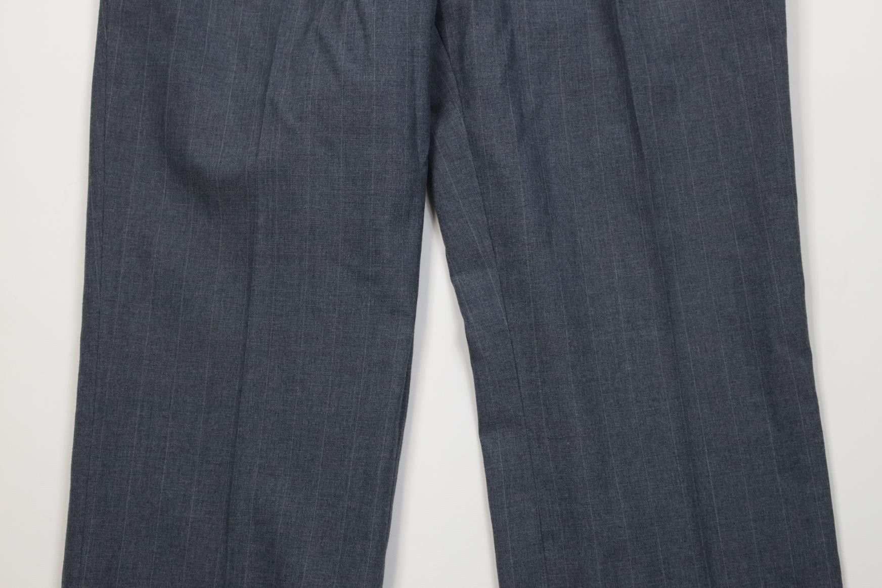 Vintage Vintage 70s Streetwear Knit Striped Wide Leg Chino Pants Size US 36 / EU 52 - 3 Thumbnail