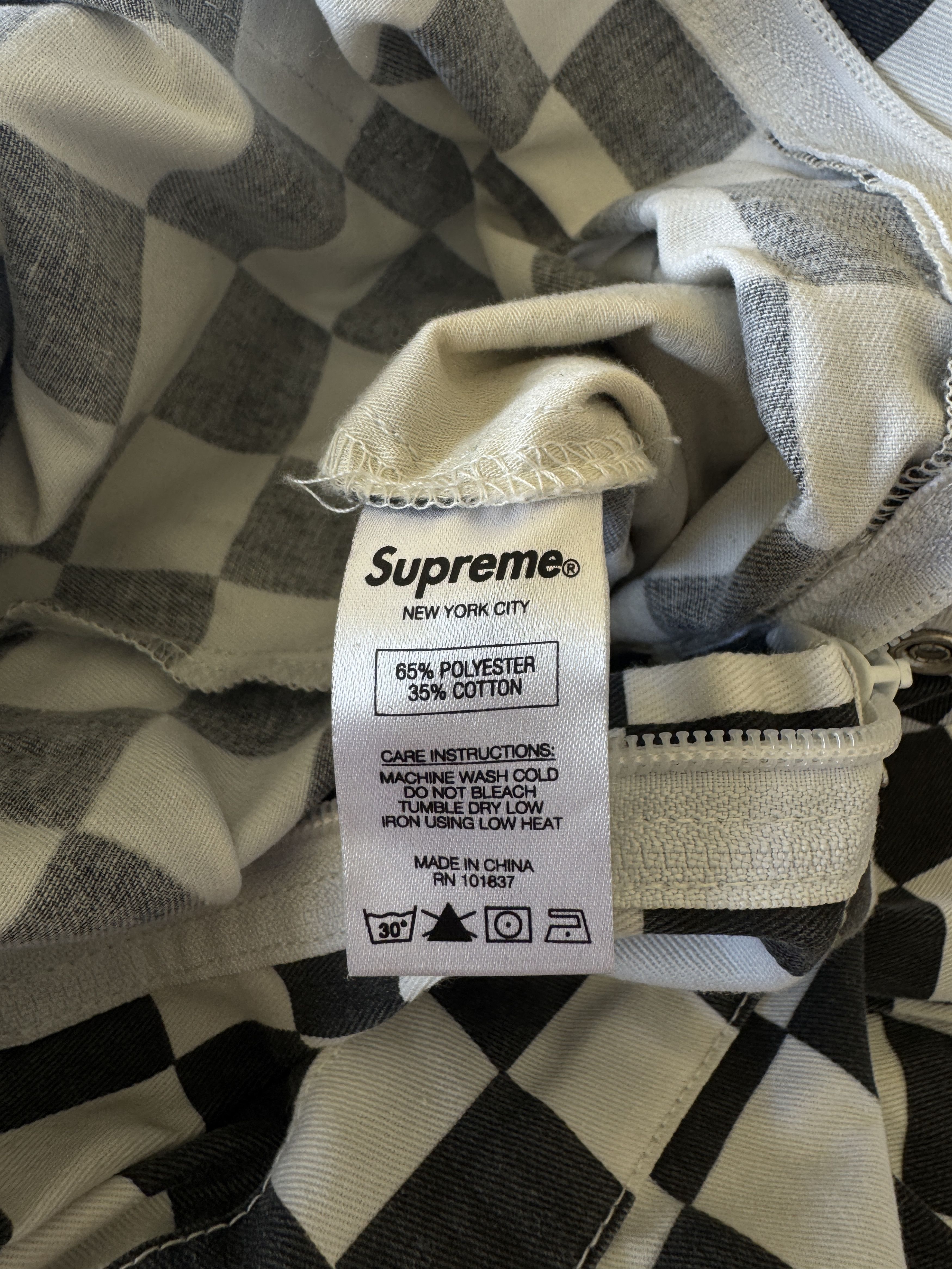 Supreme Supreme Checkered Overalls Size US M / EU 48-50 / 2 - 16 Thumbnail