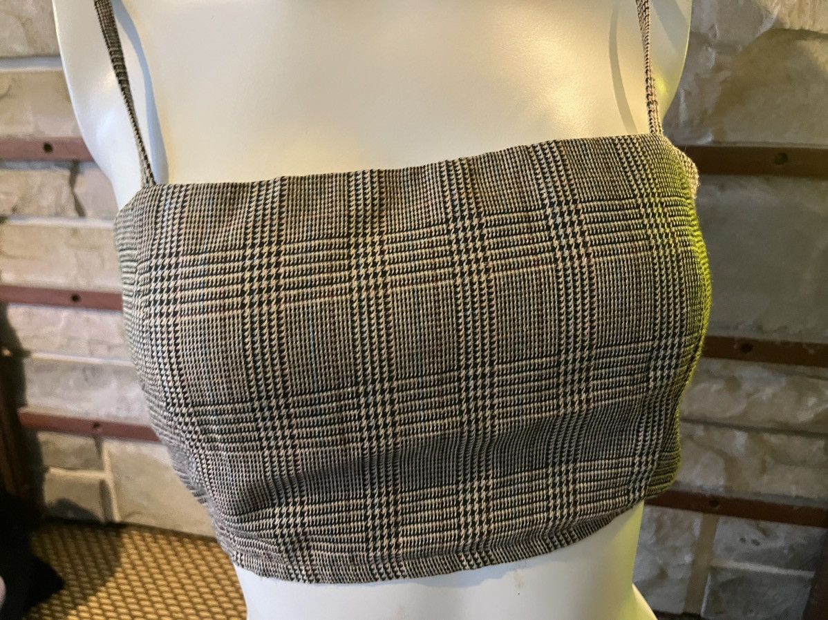 Other F21 Forever 21 Cropped Plaid Shirt Size Medium Size M / US 6-8 / IT 42-44 - 4 Thumbnail