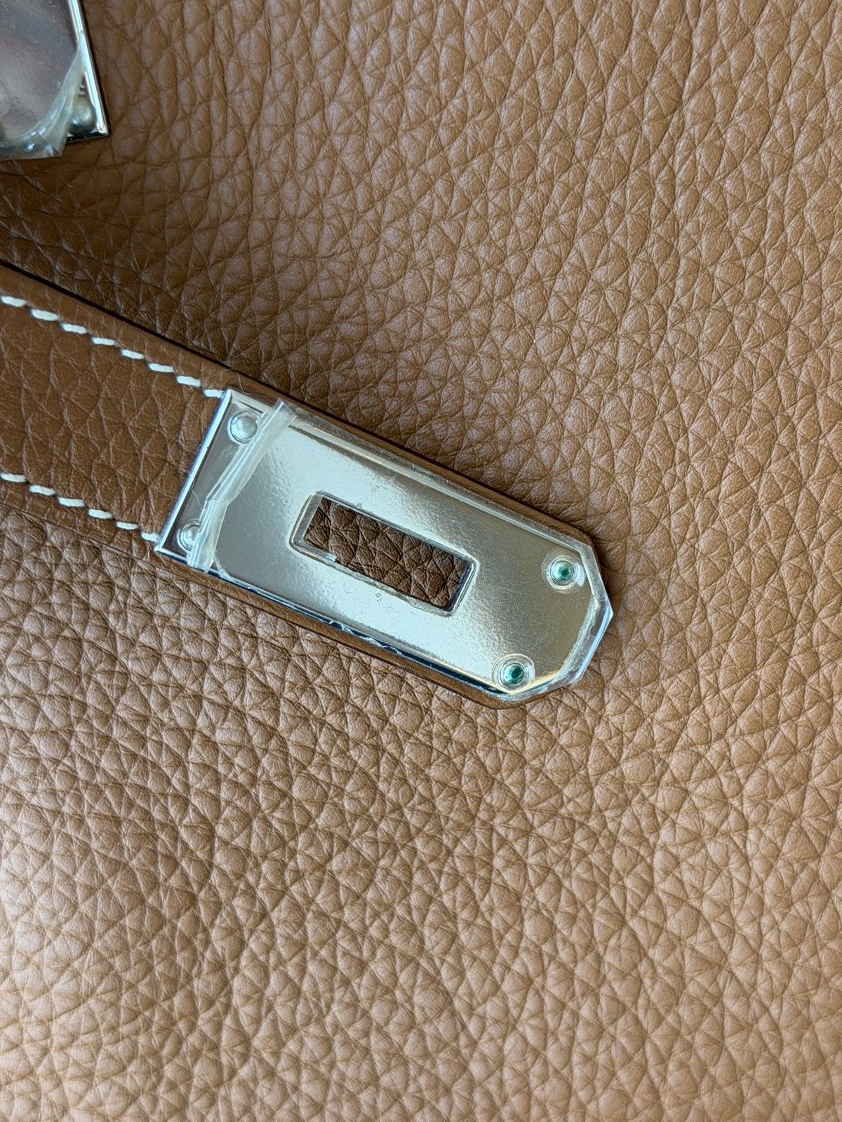Hermes Hermes Gold Taurillon Clemence Kelly 50 Travel Bag Size ONE SIZE - 11 Thumbnail