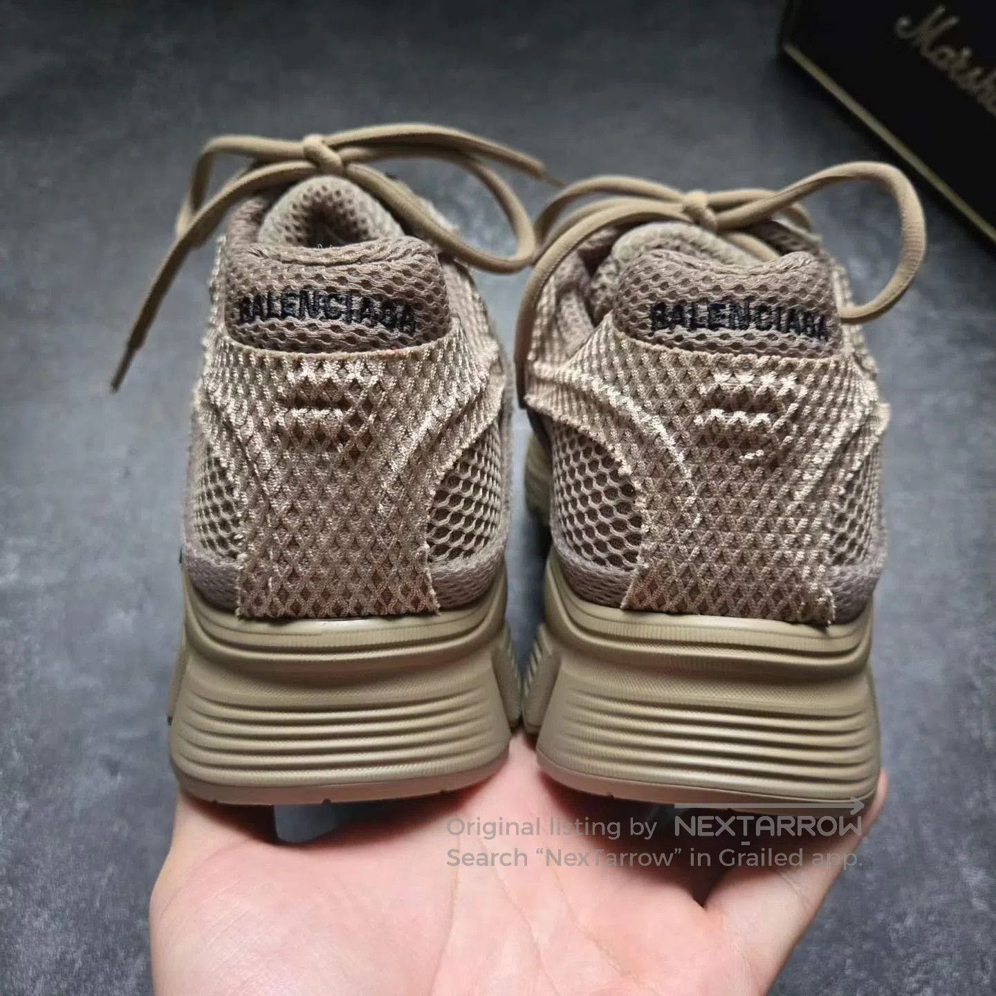 Balenciaga BALENCIAGA PHANTOM Desert Gray Sneakers. Size US 8 / EU 41 - 3 Thumbnail