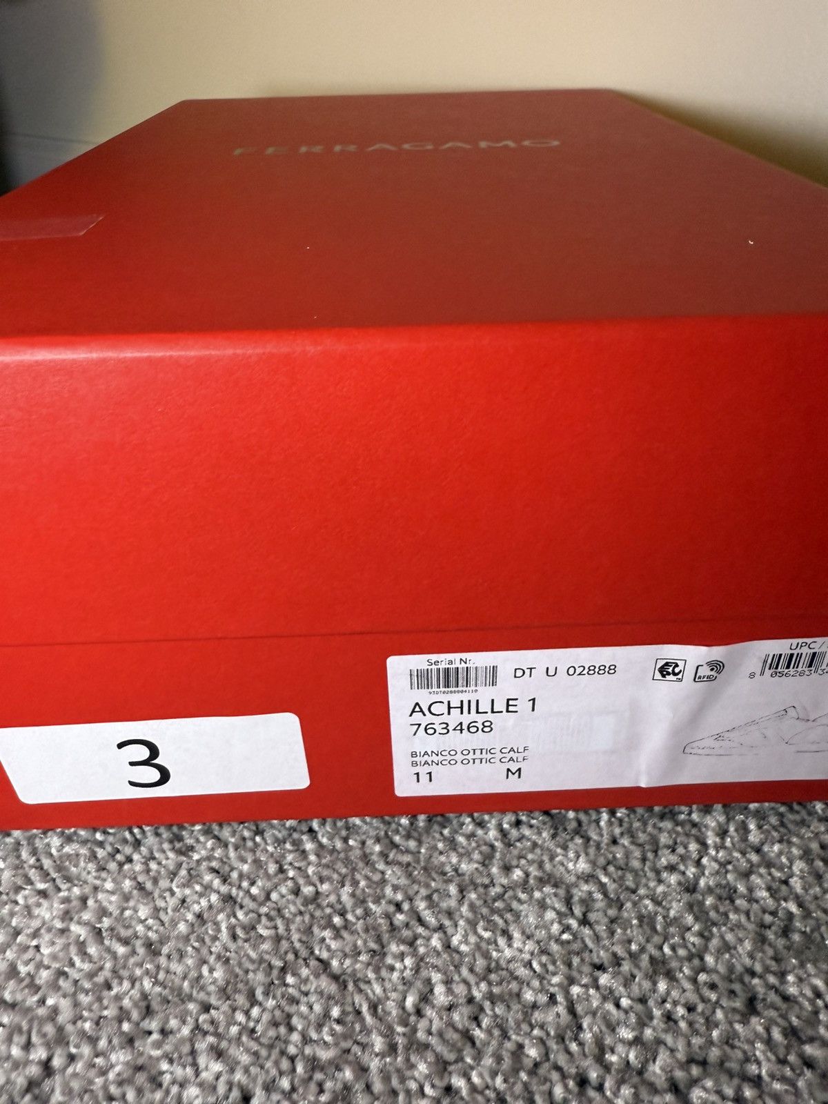 Salvatore Ferragamo Low Top Signature Sneakers Size US 12 / EU 45 - 13 Thumbnail