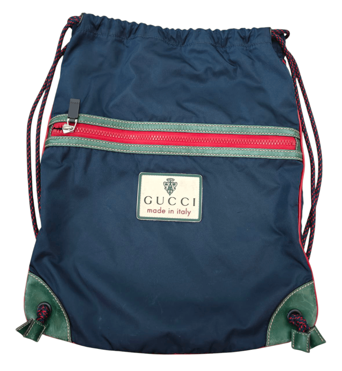 Gucci Gucci Drawstring Nylon Backpack Size ONE SIZE - 1 Thumbnail