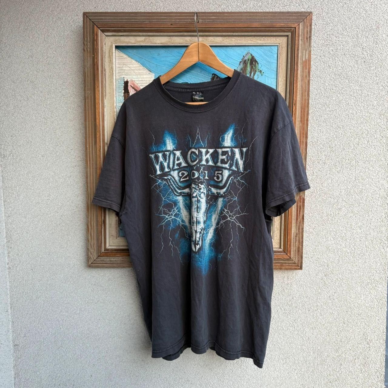 Vintage Wicked 2015 Festival Graphic Tee Black Grey Size US M / EU 48-50 / 2 - 1 Thumbnail
