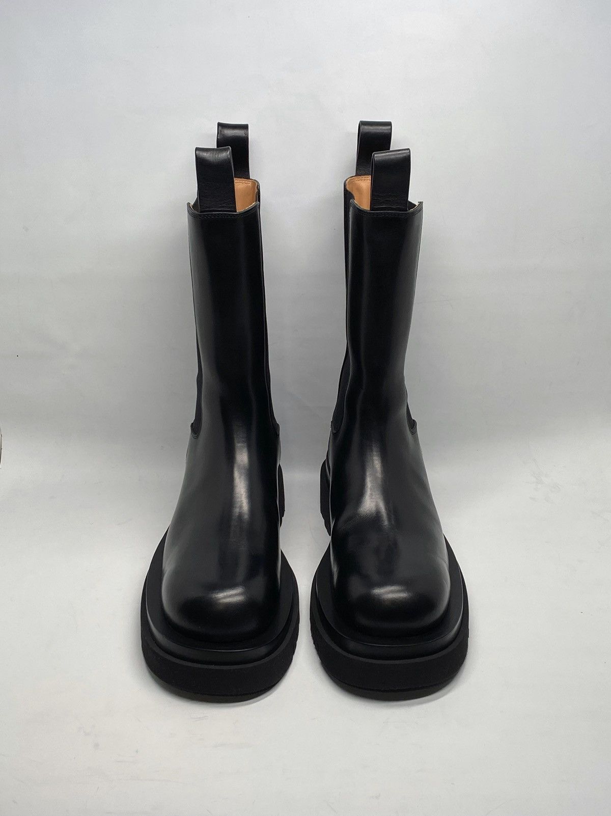 Bottega Veneta Bottega Veneta Lug Sole Leather Boots size 40 Size US 10 / IT 40 - 4 Thumbnail
