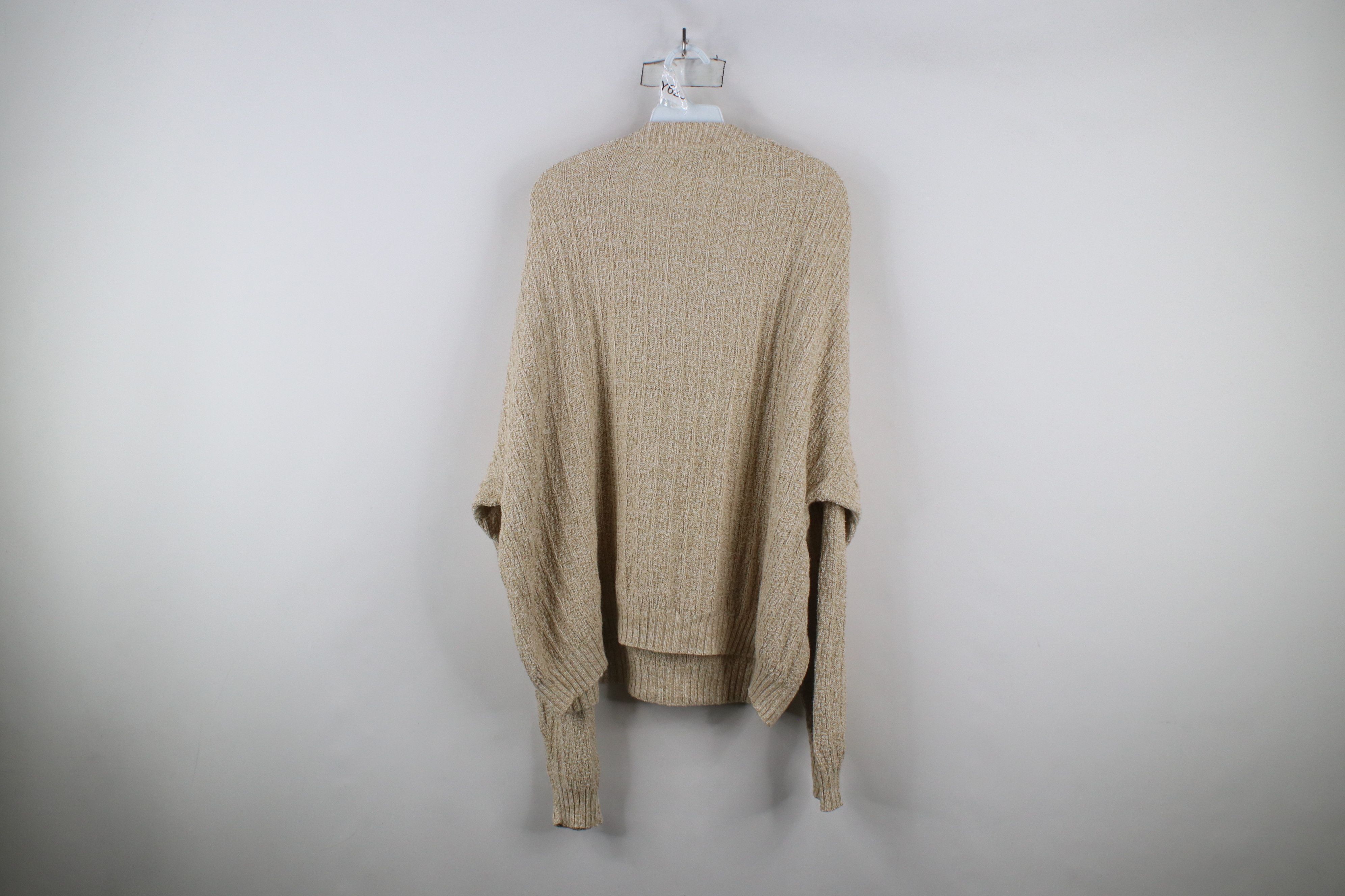 Vintage Vintage 90s Streetwear Ribbed Knit Henley Sweater USA Size US XL / EU 56 / 4 - 8 Thumbnail